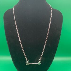 Silver Arrow Necklace
